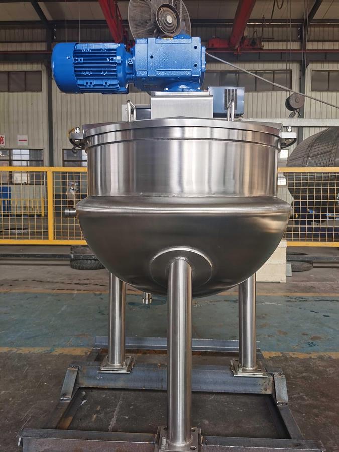 50 Gal Stainless Steel Steam Jacketed Mixing Kettle