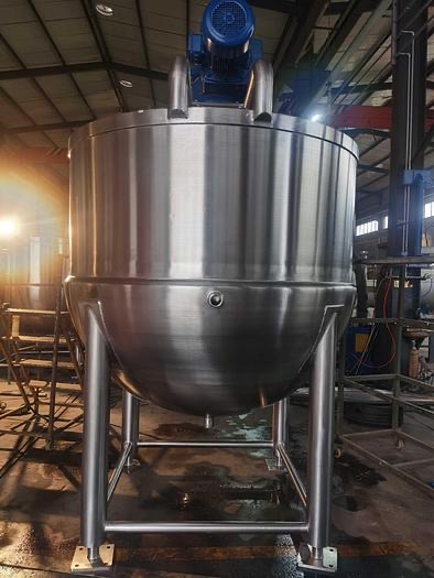 800 USG Steam Jacketed Dual Mixing Kettle