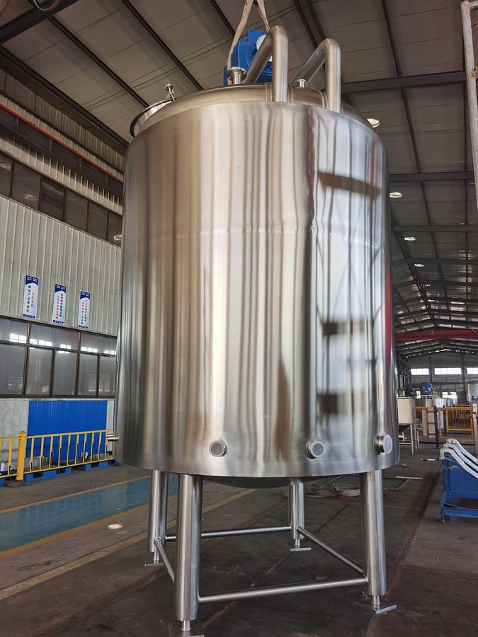 1200 Gallon Steam Jacketed Single Mixing Tank